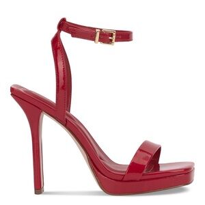 Jessica Simpson Glossy Red Heels